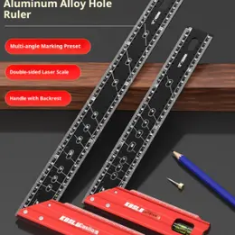 Product image of Multi-Angle Woodworking Positioning Ruler, Thick Aluminum Alloy
