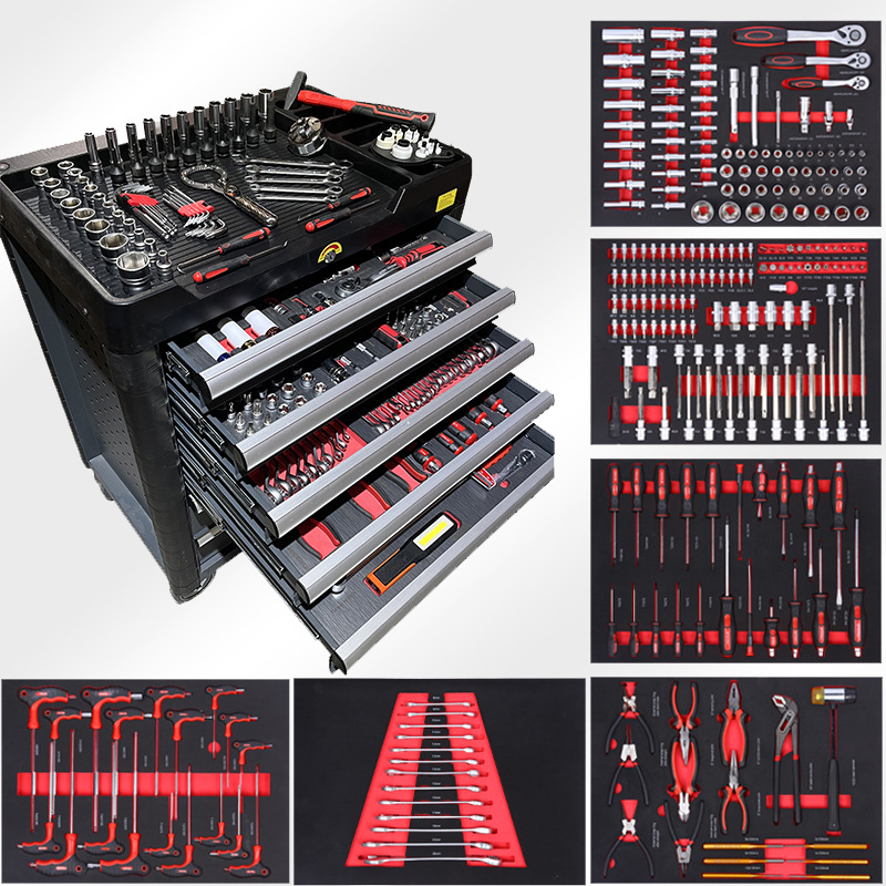 Main product image of 252-Piece Machine Repair Tool Kit VII with Cabinet