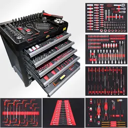 Product image of 252-Piece Machine Repair Tool Kit VII with Cabinet