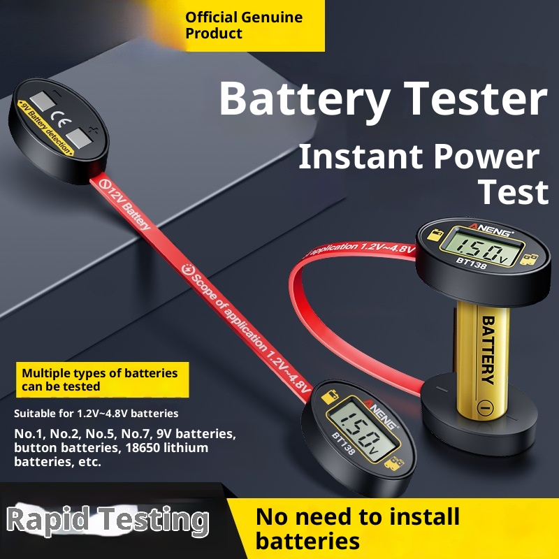 Main product image of Portable Digital Battery Tester with LCD Screen