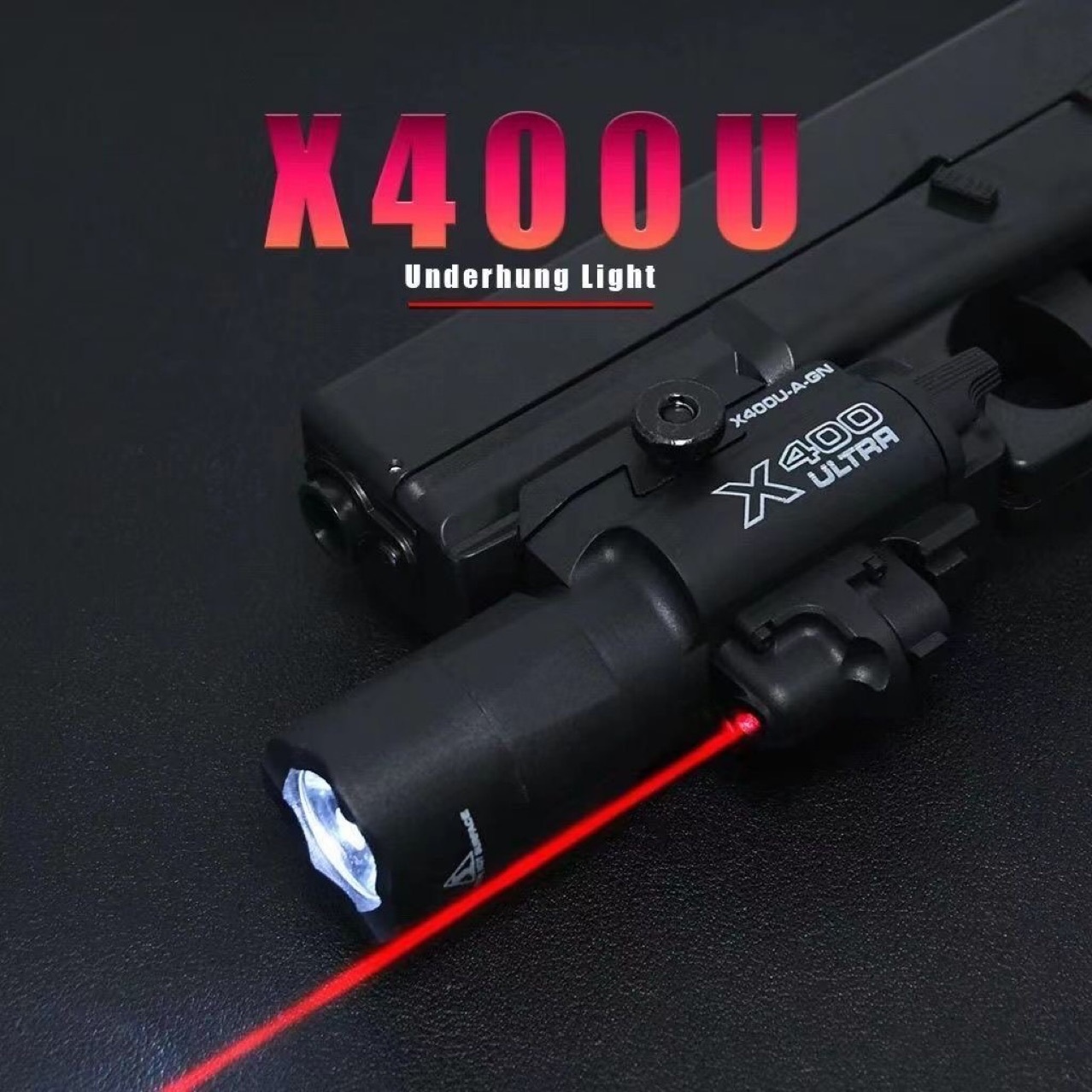 Main product image of X400U Nylon Infrared Laser Flashlight with Lower Mount