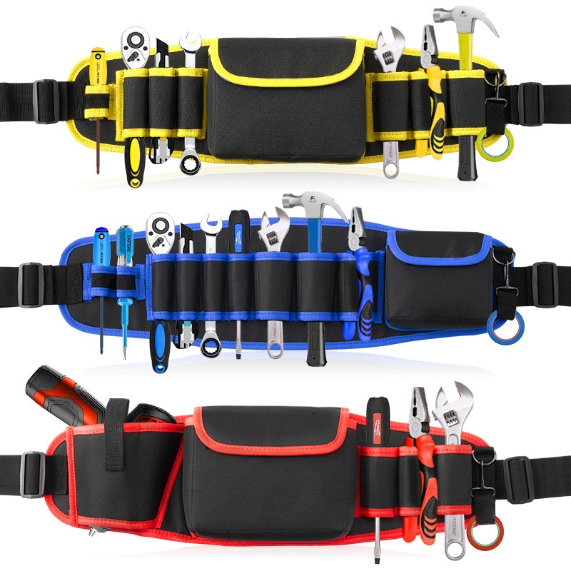 Main product image of Oxford Cloth Multi-Pocket Wide Belt Work Pouch