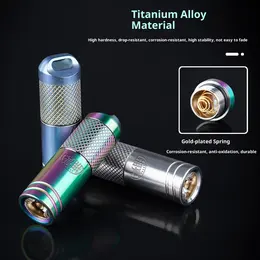 Product image of Mini Rechargeable Flashlight, Titanium Alloy