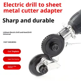 Product image of Electric Drill Attachment for Metal Plate Cutting and Shearing