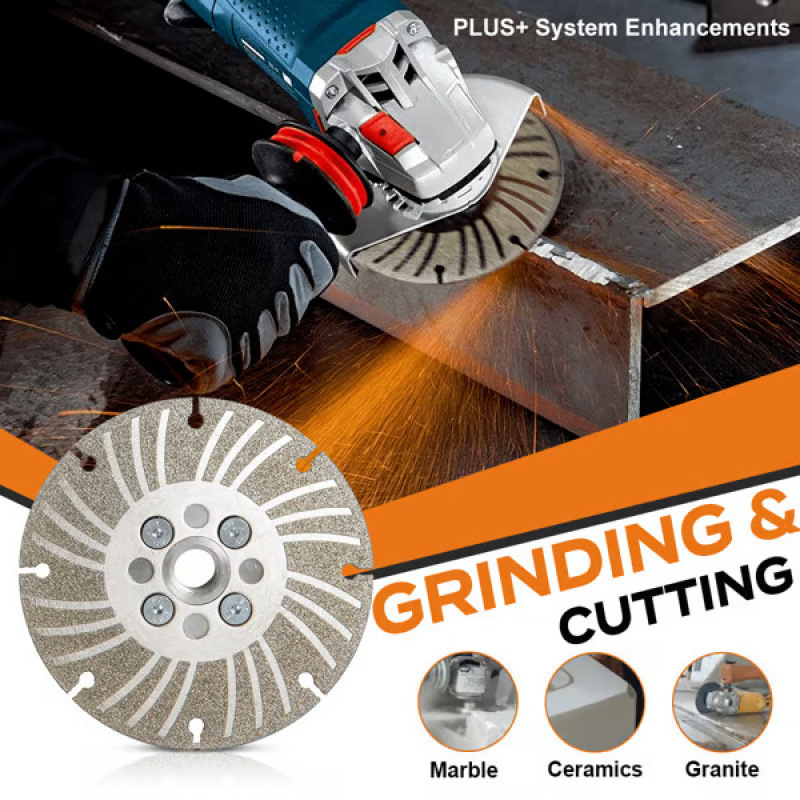 Main product image of Electroplated Diamond Corner Grinding Wheel