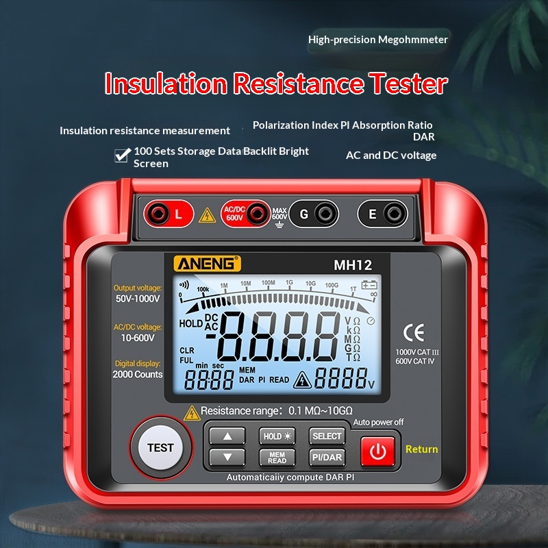 Main product image of Insulation Tester Digital Insulation Resistance Voltage Meter