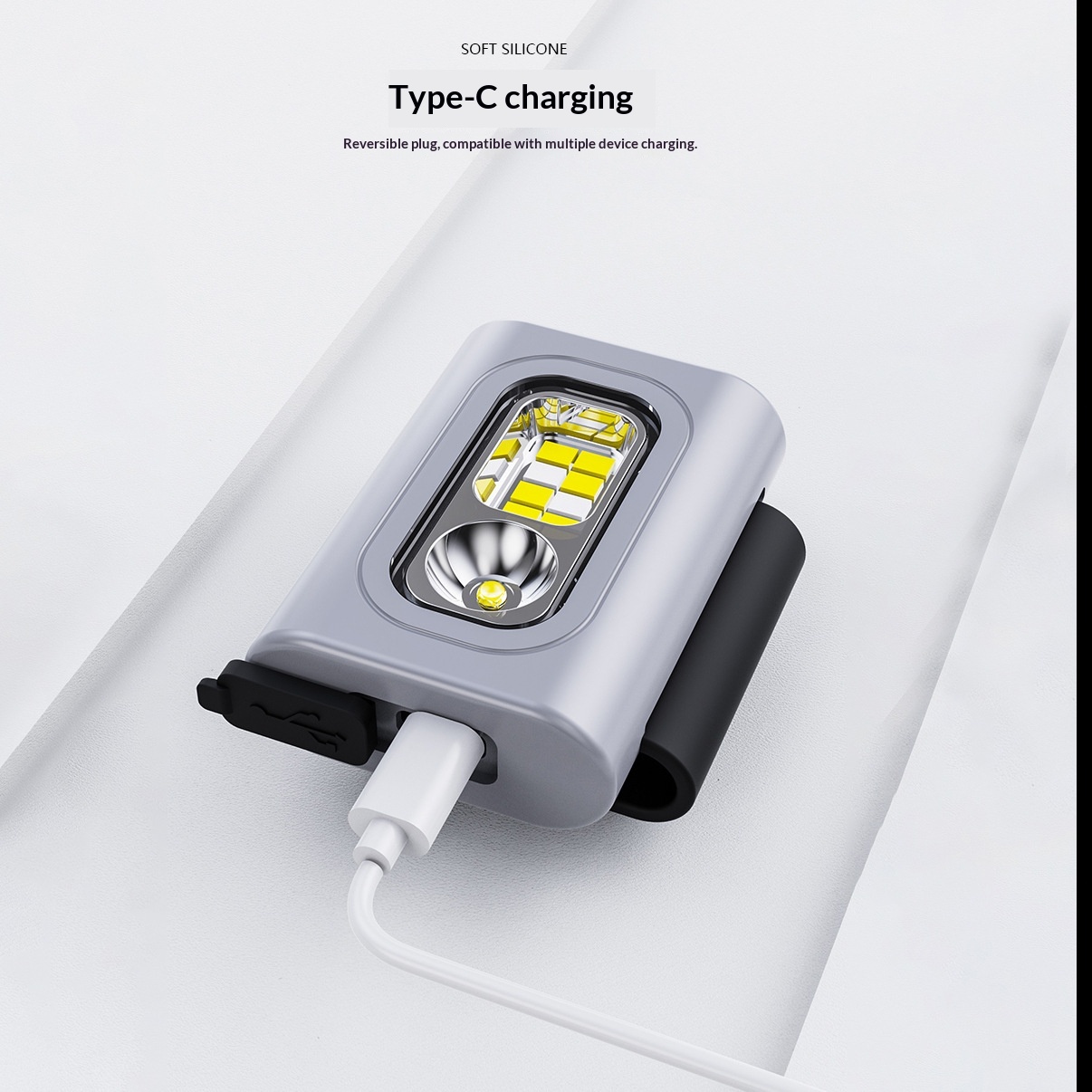Main product image of Portable Red-Light Silicone Magnetic Chest Lamp
