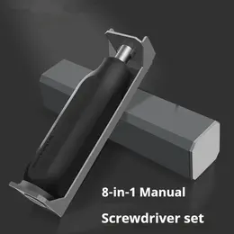 Product image of 8-in-1 Screwdriver Set, Phillips and Flathead Bits