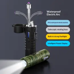 Product image of Flashlight with Integrated Electric Cigarette Lighter