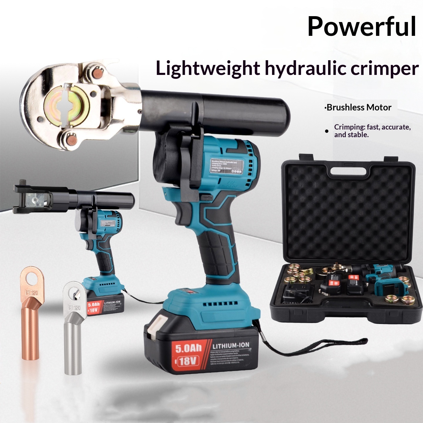 Main product image of Lithium-ion Hydraulic Crimper for Wire and Cable