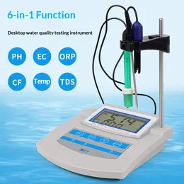Product image of Desktop Digital 6-in-1 Water Quality Meter, pH and Temperature