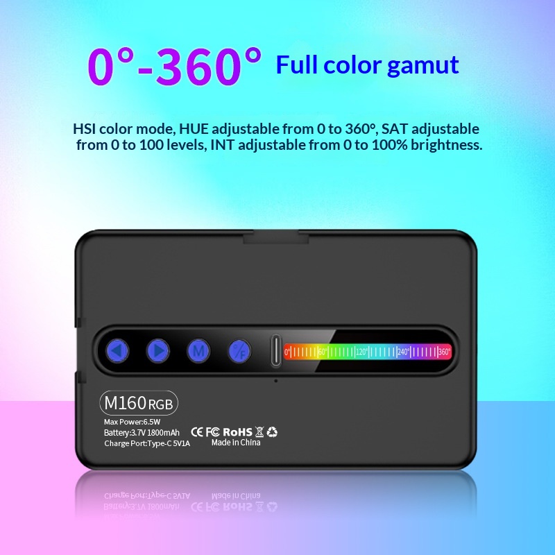 Main product image of Portable Square LED Fill Light for Phone Photography