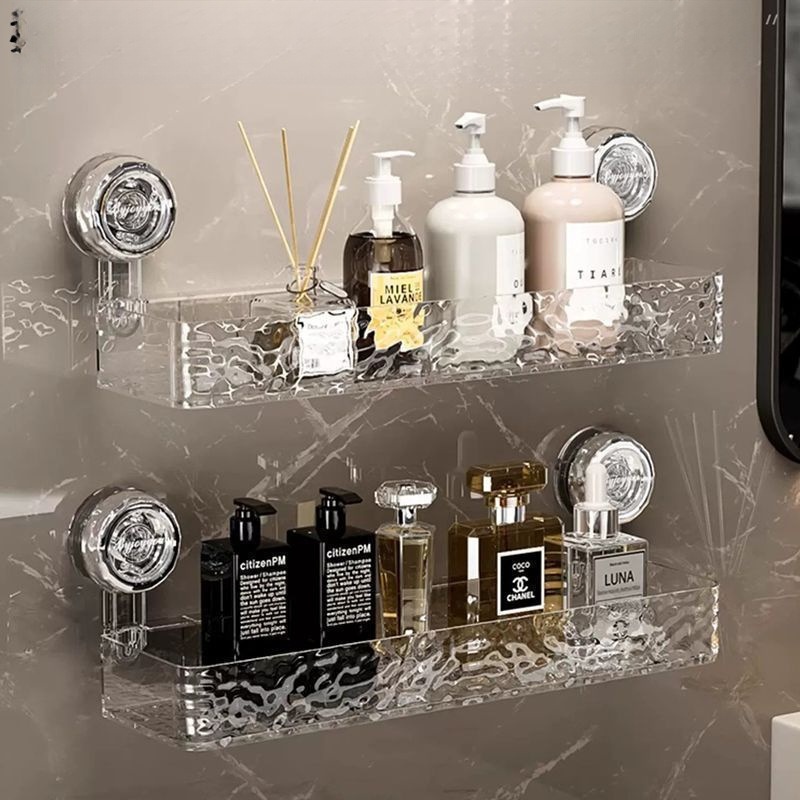 Main product image of No-Drill Suction Cup Shelf for Bathroom Sink Storage