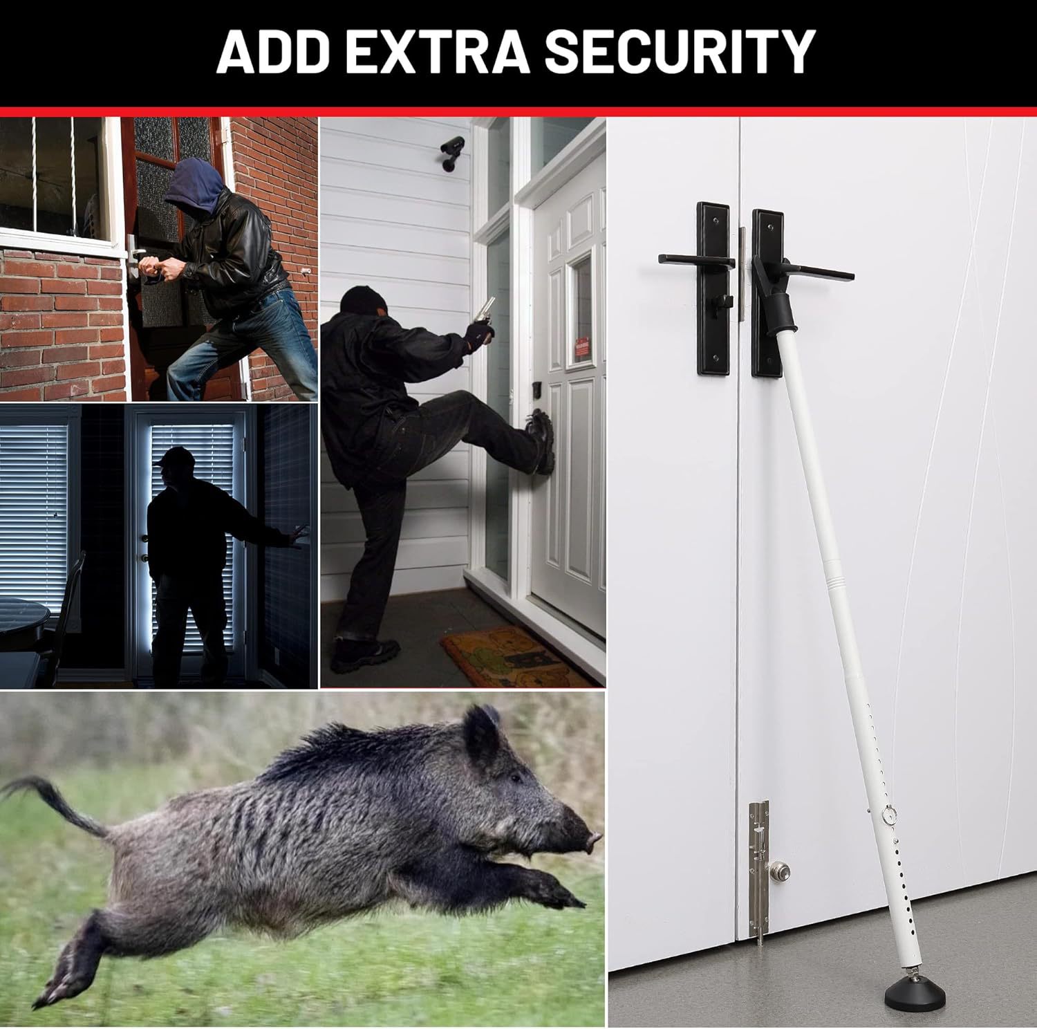 Main product image of Adjustable Heavy-Duty Door Stop for Commercial Doors