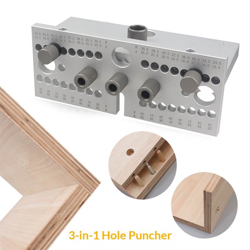 Main product image of Woodworking 3-in-1 Hole-Punch Locator
