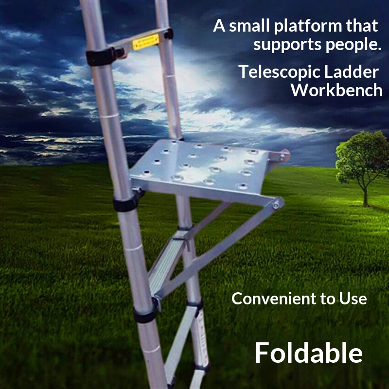Main product image of Aluminum Alloy Telescopic Ladder Accessory Triangular Work Platform