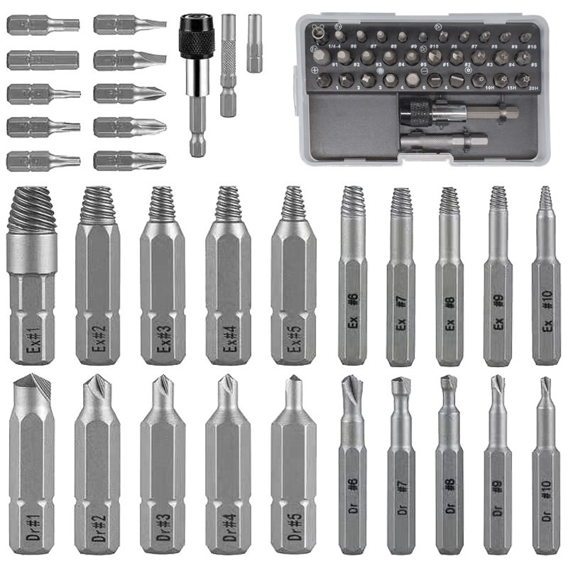 Main product image of Ratchet Tap and Stripped Screw Extractor Tool Set