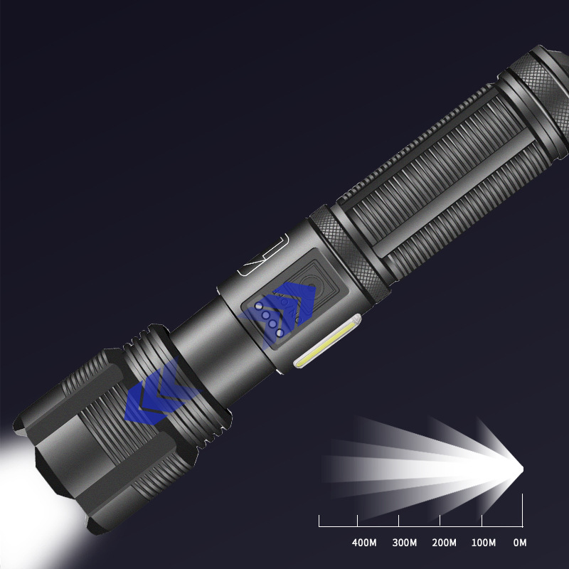 Main product image of Zoomable Flashlight with Battery Level Indicator