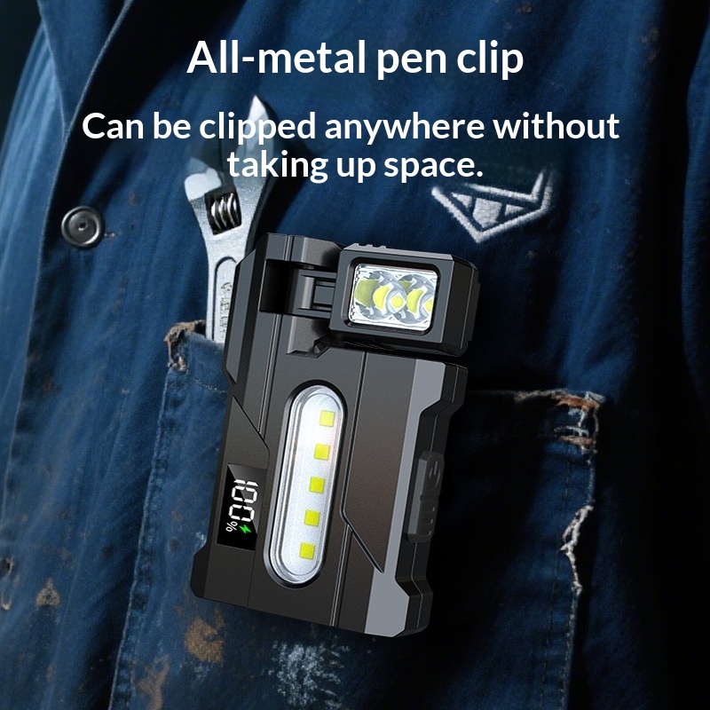 Main product image of Portable Clip-on Cap Work Light for Outdoor Maintenance