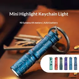 Product image of AAA Battery Powered Waterproof Outdoor Keychain Flashlight