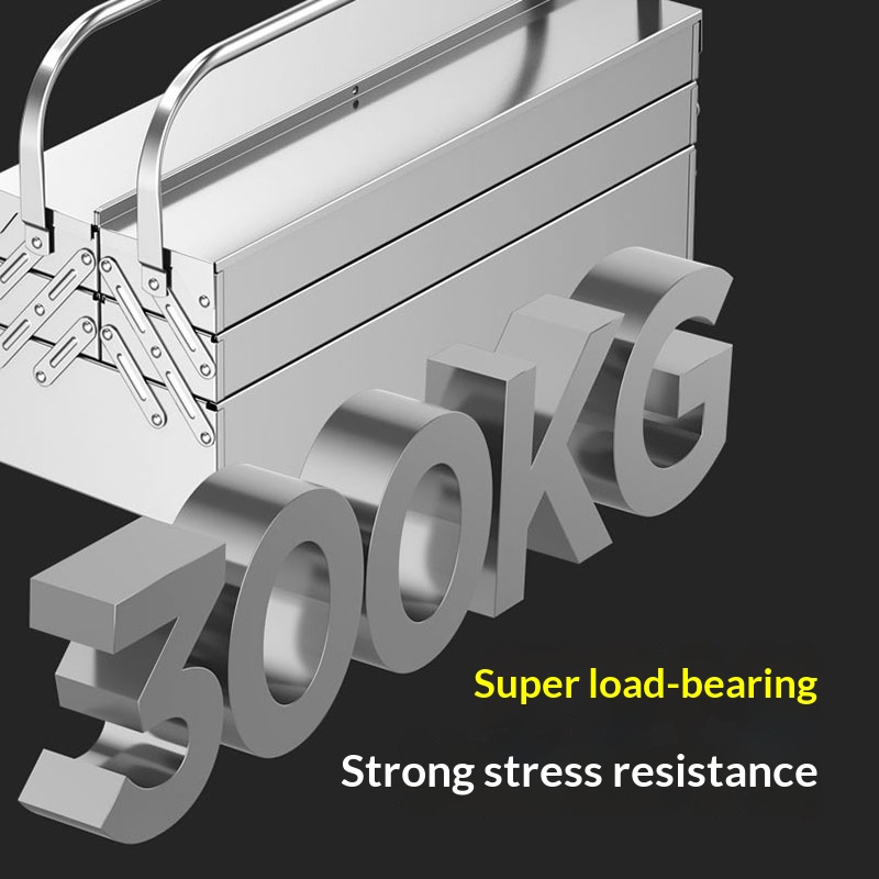 Main product image of Folding Portable Two and Three Tier Tool Storage Box