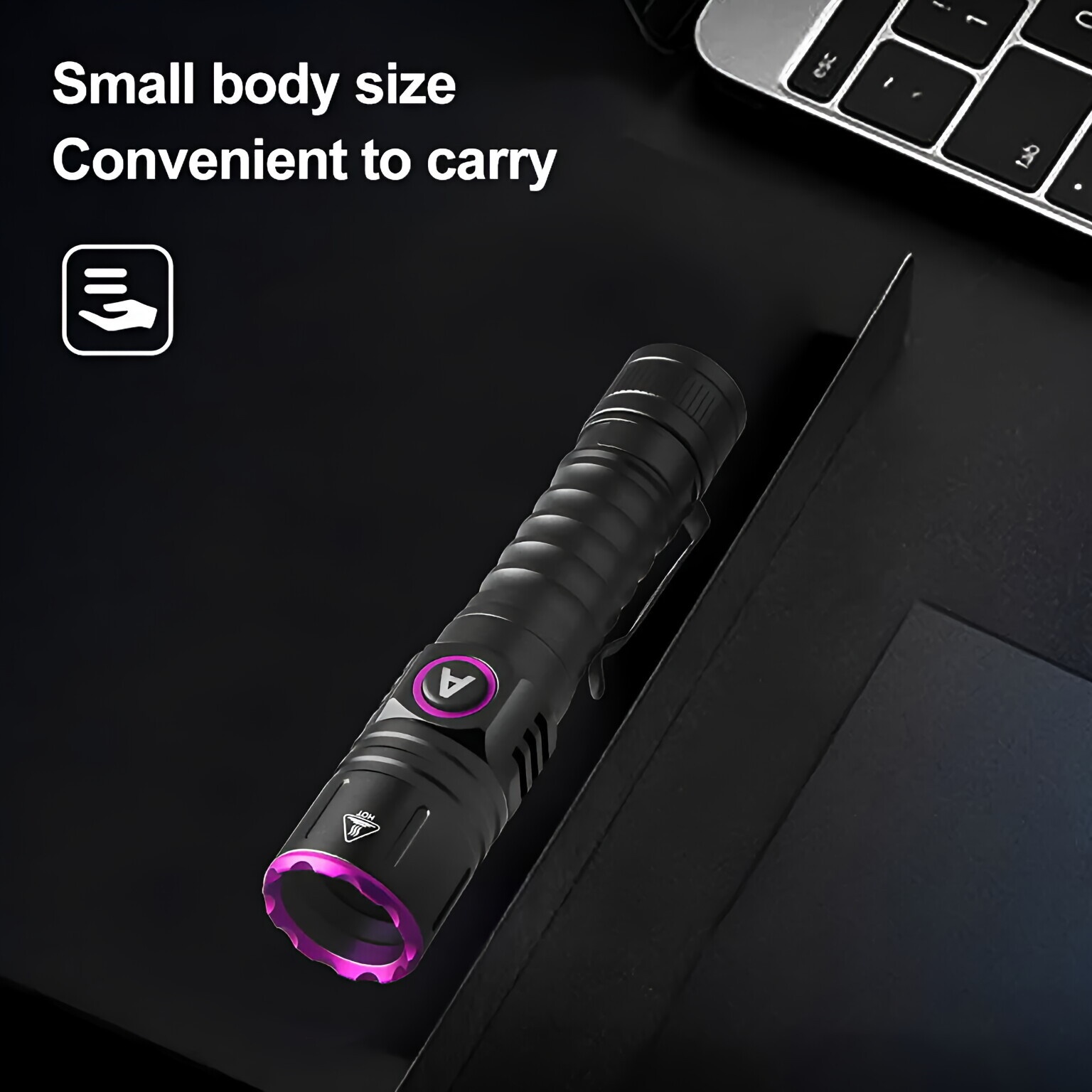 Main product image of Portable UV Inspection Flashlight, Aluminum Alloy