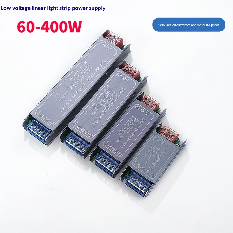 Main product image of LED Strip Light Switching Power Supply, 220V Input, 12V/24V DC Output