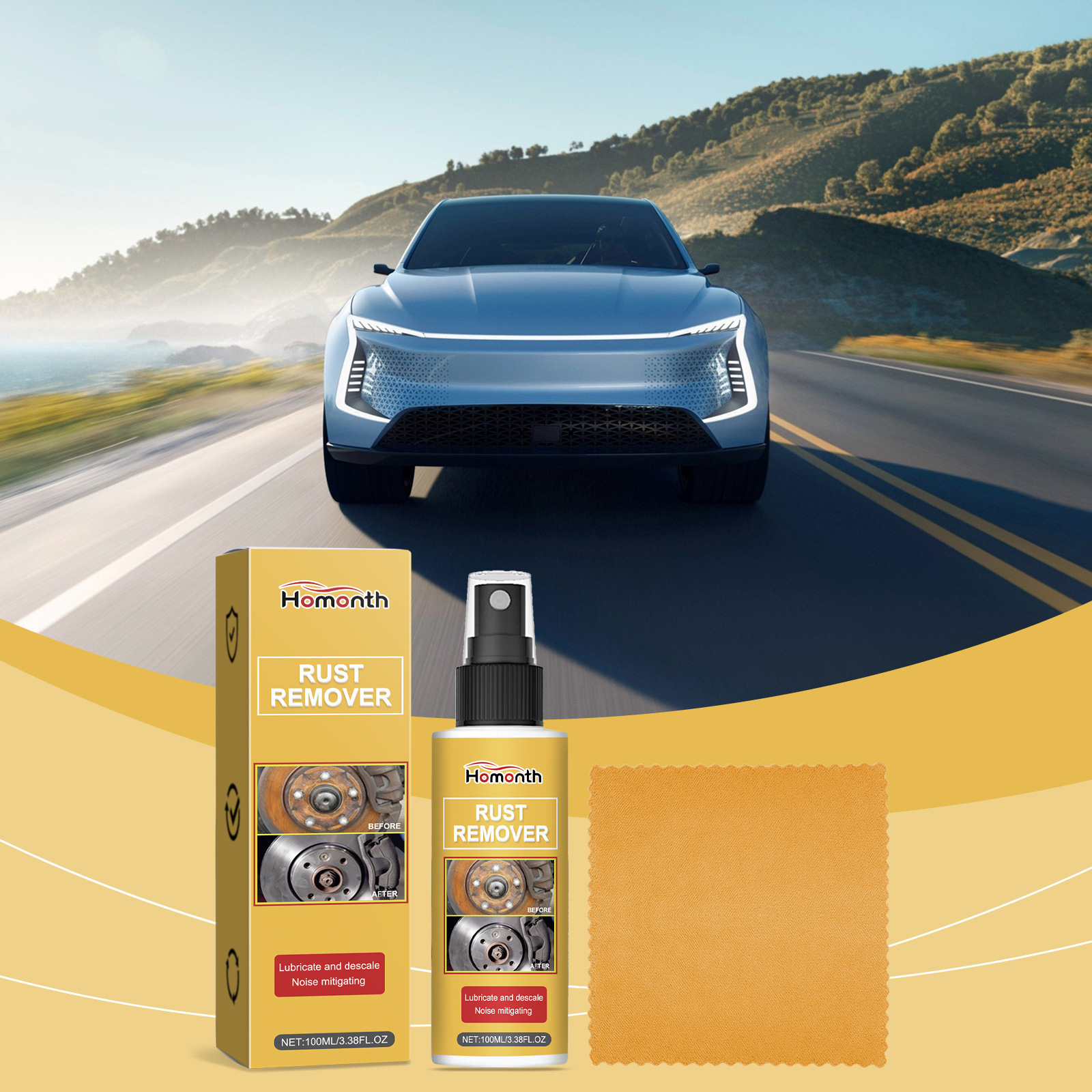 Main product image of Iron Powder Rust Remover for Automotive Metal