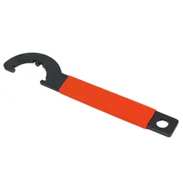 Product image of Adjustable Wrench for Fasteners, Red and Black Handle