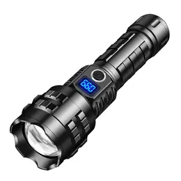 Product image of White Laser Flashlight with Charging Indicator, Aluminum Alloy