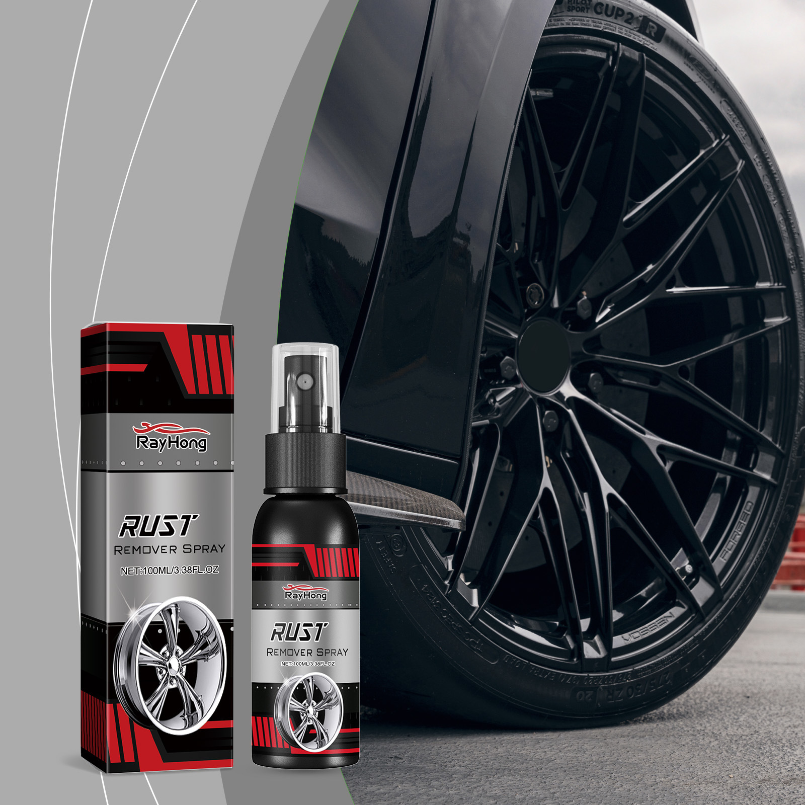 Main product image of Automotive Wheel Hub Rust Remover