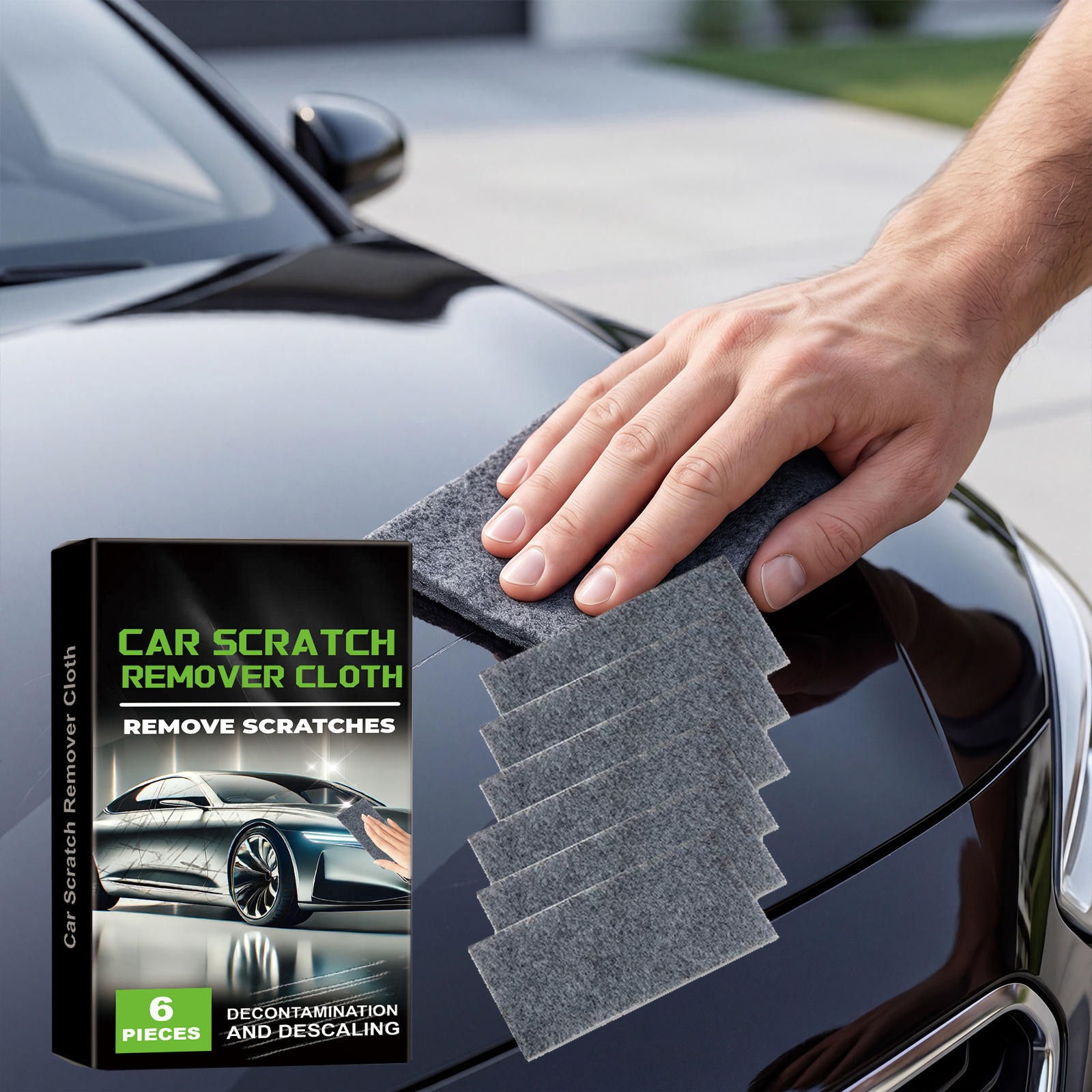 Main product image of Automotive Surface Scratch Repair and Polishing Cloth