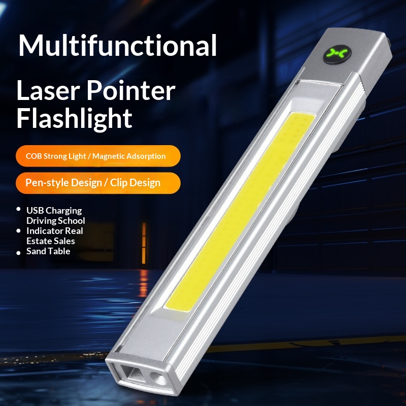 Main product image of Magnetic Base Laser Pointer and LED Work Light
