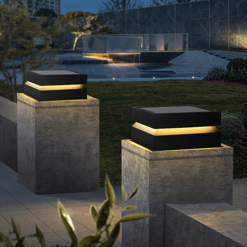 Main product image of Outdoor Courtyard Solar-Powered Waterproof Post Light