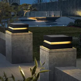 Product image of Outdoor Courtyard Solar-Powered Waterproof Post Light