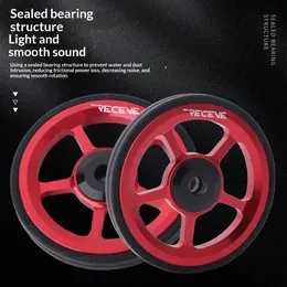 Product image of Folding Bicycle Push Wheel for Compact Transport and Storage