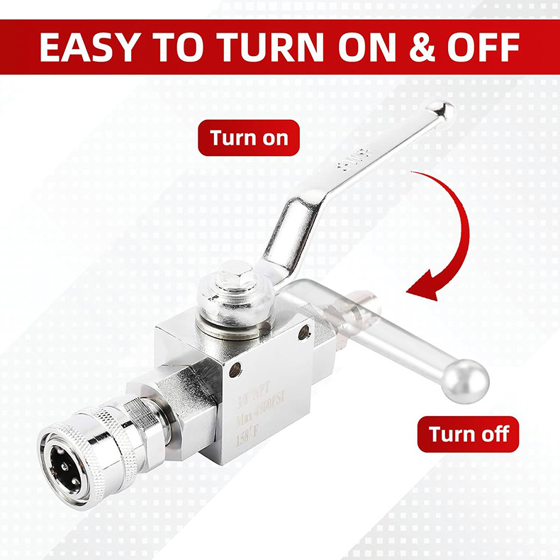 Main product image of Stainless Steel Ball Valve for Pressure Washer Gun