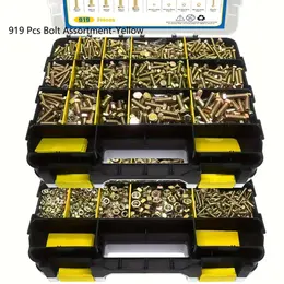 Product image of Hex Head Bolt and Nut Assortment Set