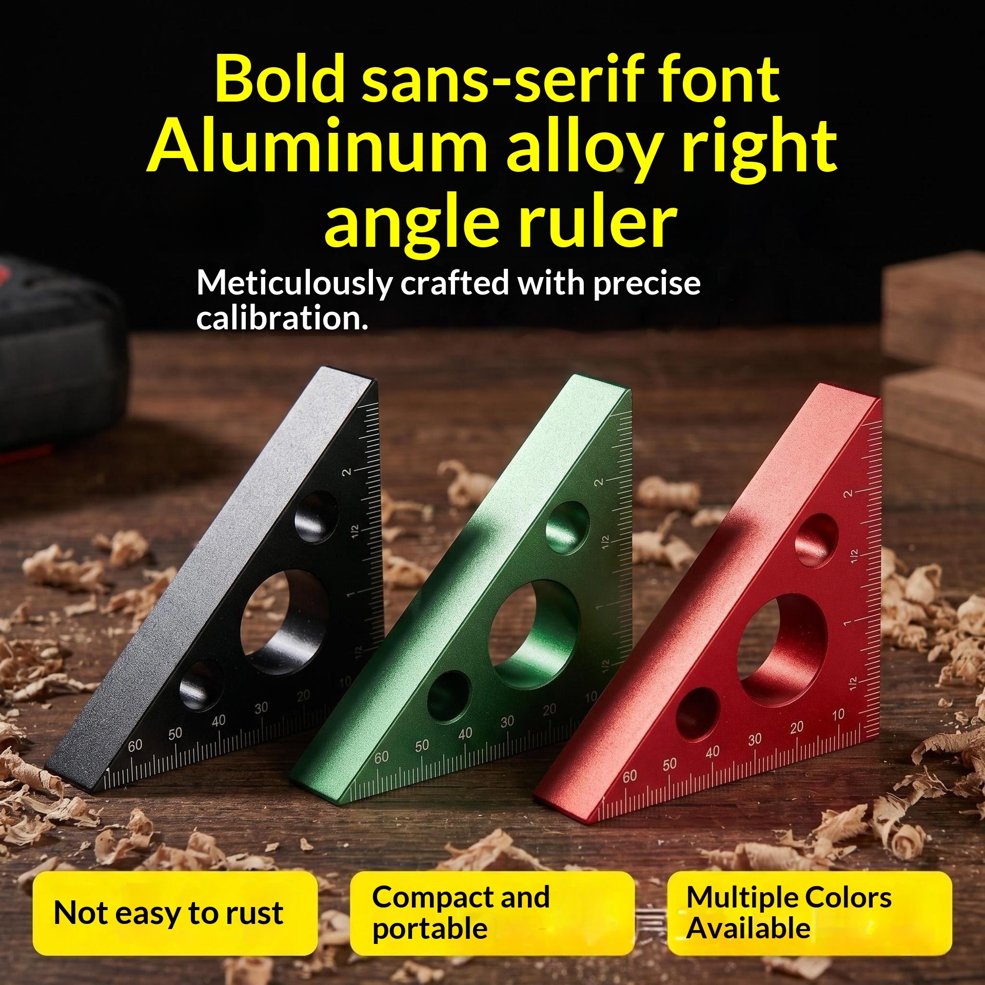 Main product image of Woodworking Square for Joinery and Layout Tasks