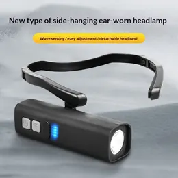 Product image of Adjustable Ear-Mounted Headlamp for Hands-Free Lighting