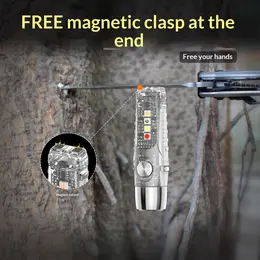 Product image of S12Pro Keychain Flashlight, Rechargeable with UV Light