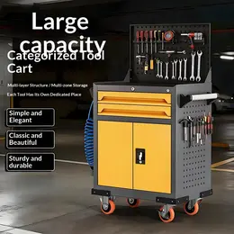 Product image of Heavy-Duty Mobile Tool Chest with Multiple Storage Drawers