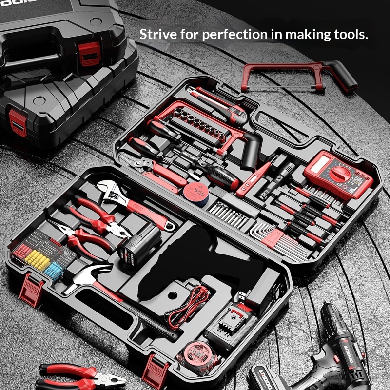 Main product image of Electric Drill and Screwdriver Combination Tool Set
