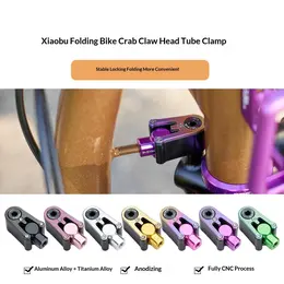 Product image of CNC Machined Head Tube Clamp for Bob Style Handlebars