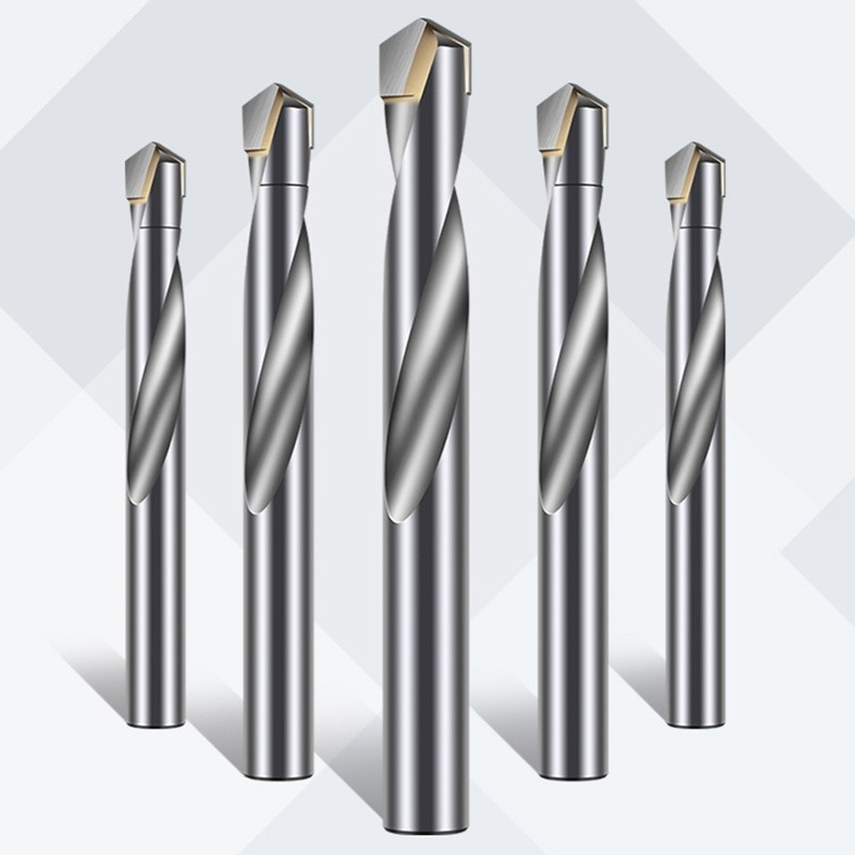 Main product image of Solid Carbide-tipped Straight-shank Twist Drill for High-hardness Stainless Steel