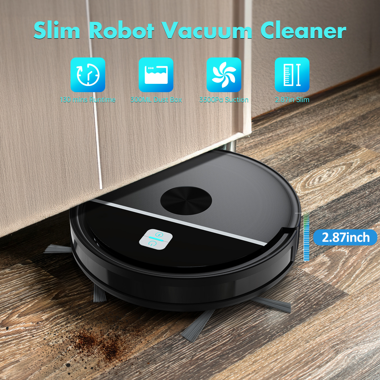 Main product image of Vacuum Cleaner with Infrared Obstacle Avoidance and Automatic Recharging