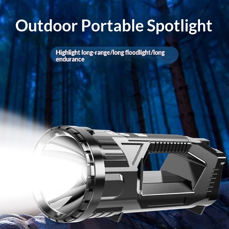 Main product image of Portable Rechargeable Flashlight for Outdoor and General Use