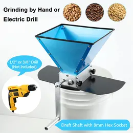 Product image of Food-grade Stainless Steel 2-axis Roller Mill for Malt Crushing