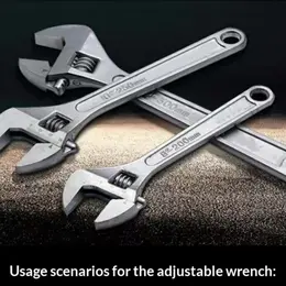 Product image of Adjustable Wrench with Extra Wide Jaw Opening