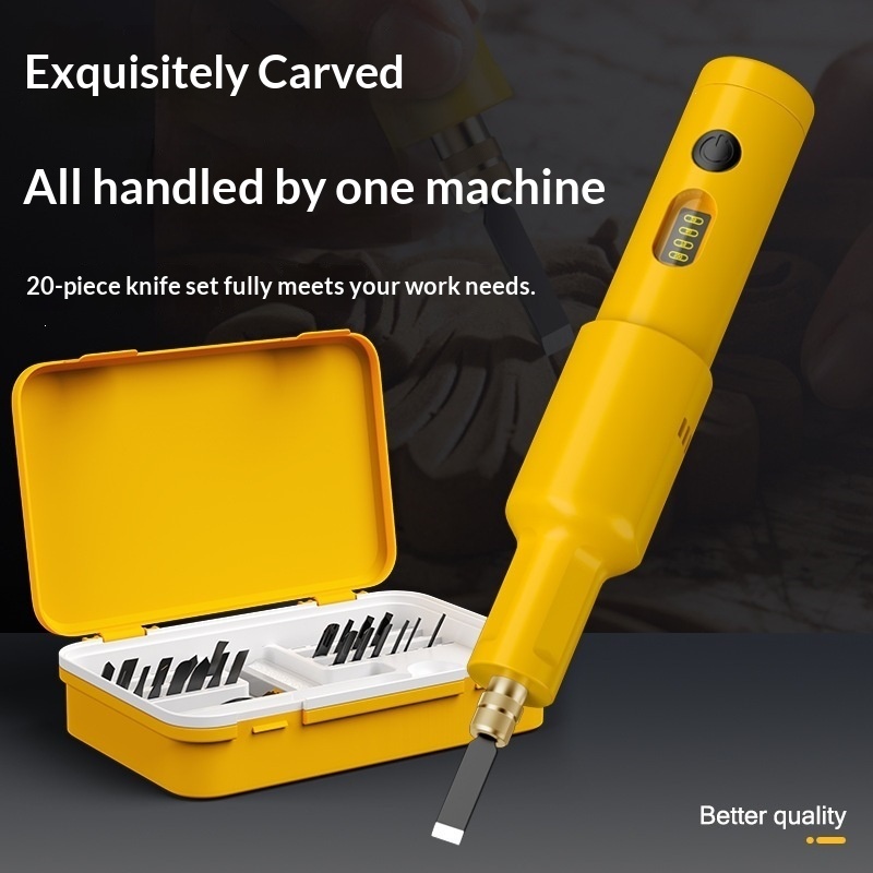 Main product image of Woodworking Handheld Electric Carving Tool Set